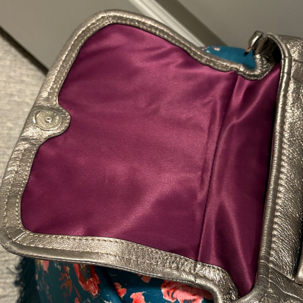 Coach Madison Annabelle Silver Crossbody Bag - Picture 9 of 13